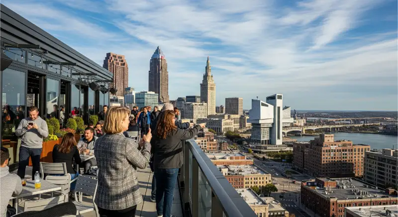 rooftop downtown