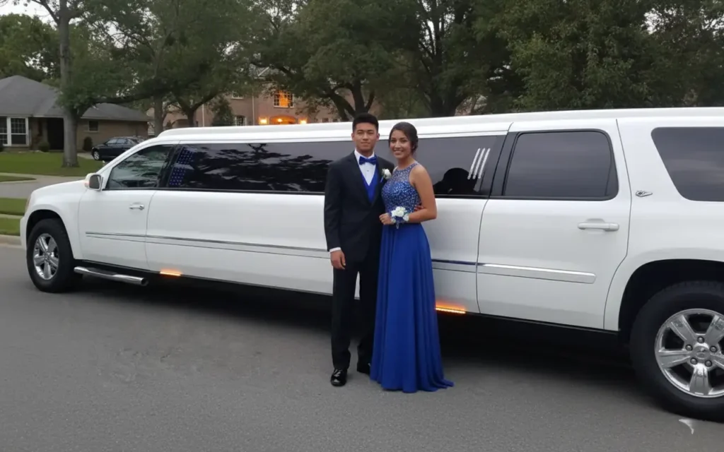 prom limo service in sterling va