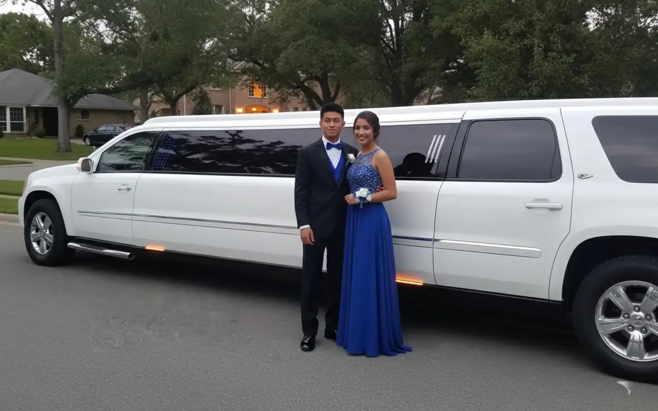 prom limo service in sterling va