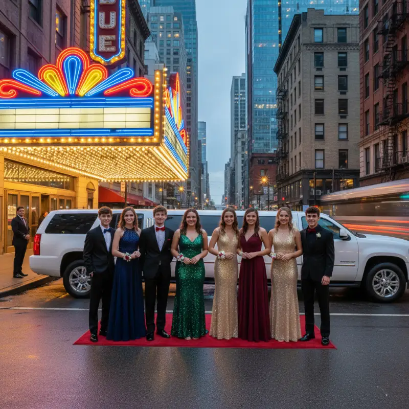 prom limo service in sterling va