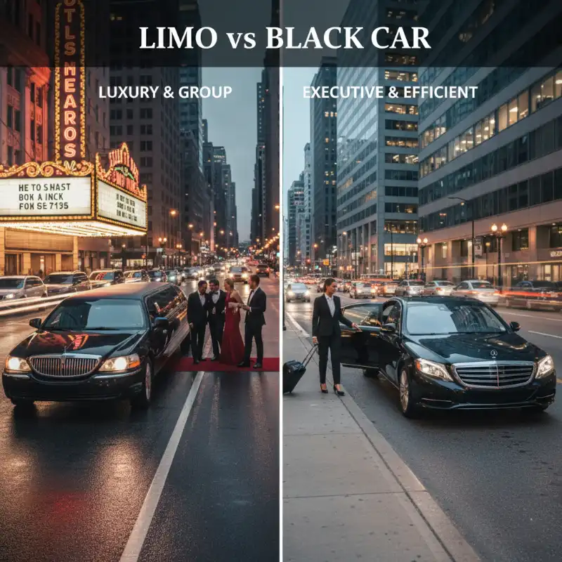 Limo vs Black Car for Corporate Events