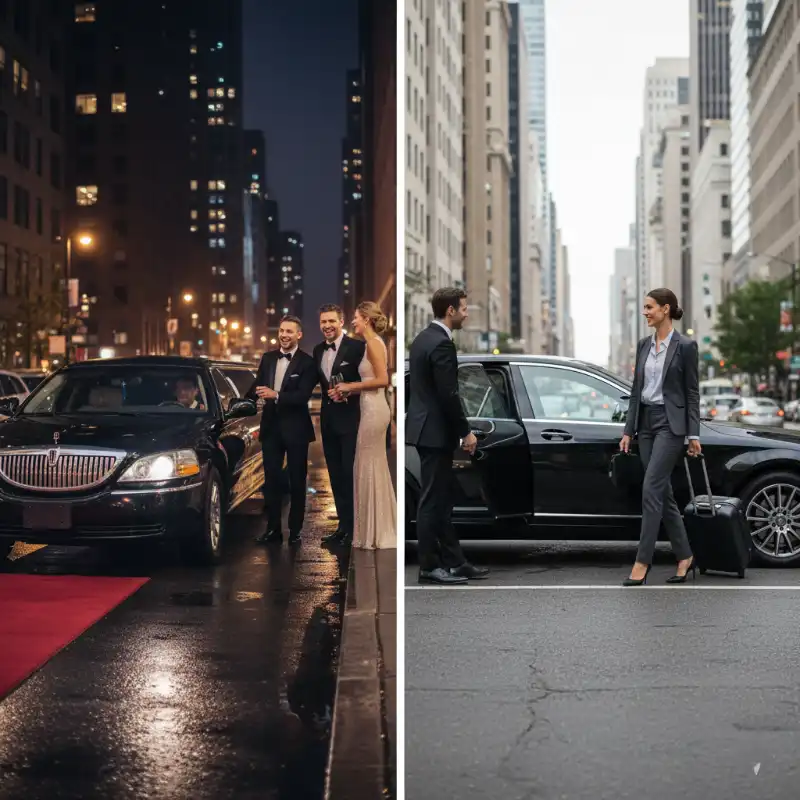Limo vs Black Car for Corporate Events