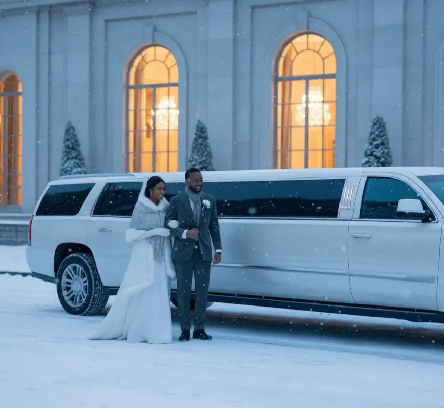 Winter Wedding Limo Service Matters