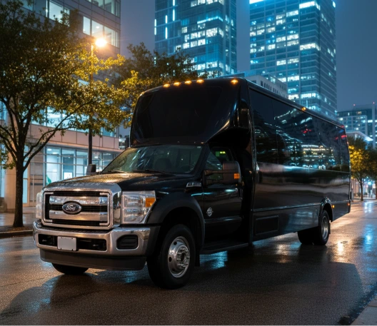 Mini Coach or Shuttle Bus