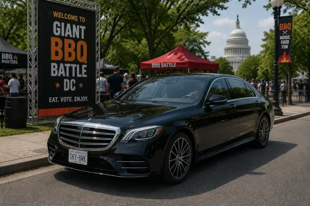 Giant BBQ Battle DC Car Service