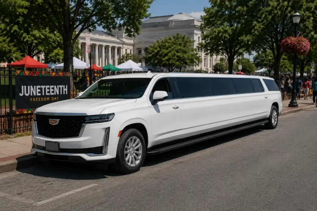 Juneteenth Limo Service Washington DC 2026