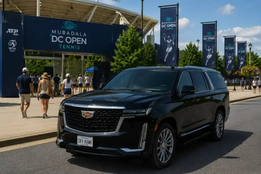 Mubadala DC Open Tennis Limo Service Washington