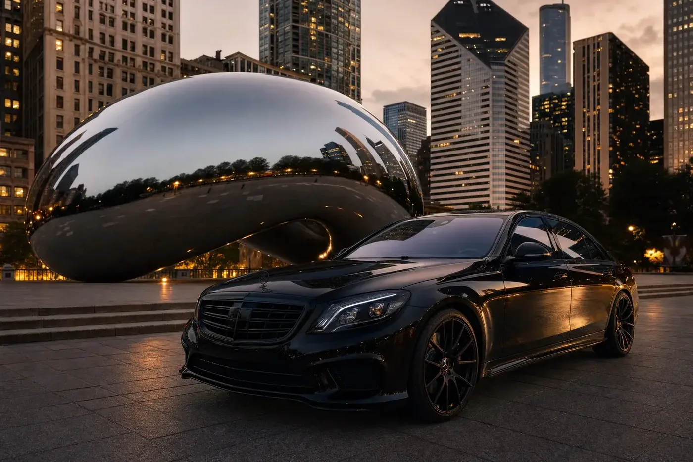 Luxury car service in Chicago