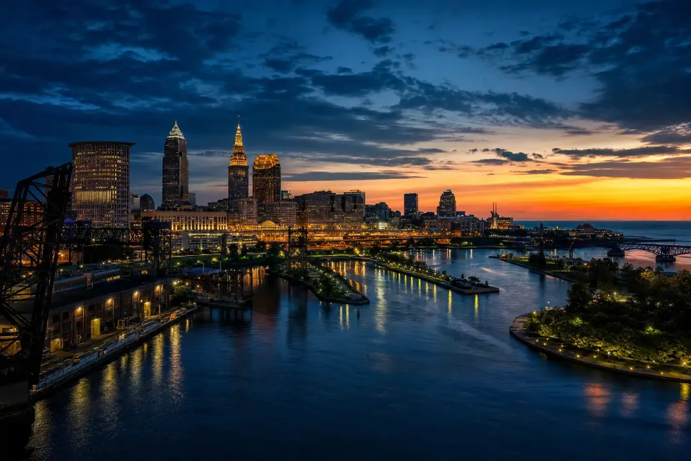 Cleveland skyline