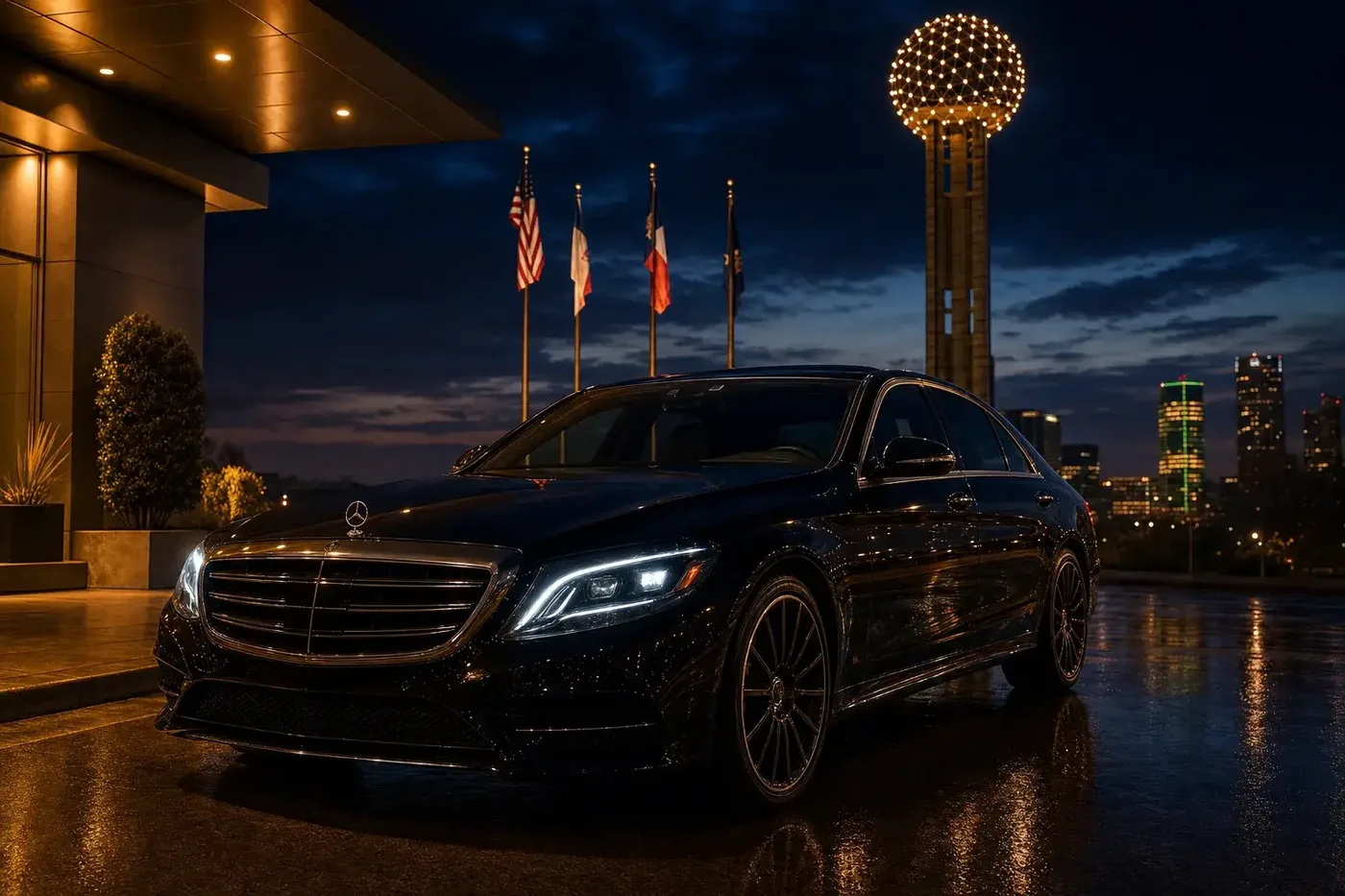 Luxury car service in Dallas