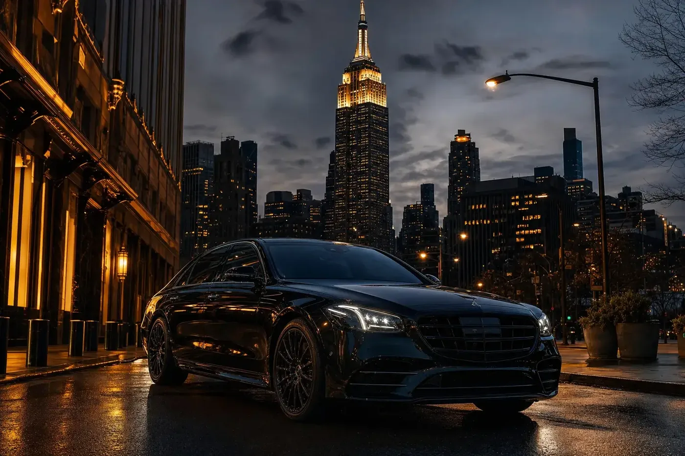 Luxury car service in New York City
