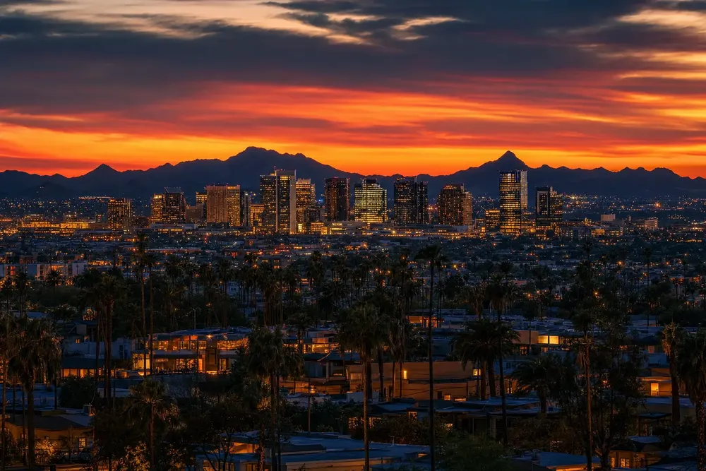 Phoenix skyline