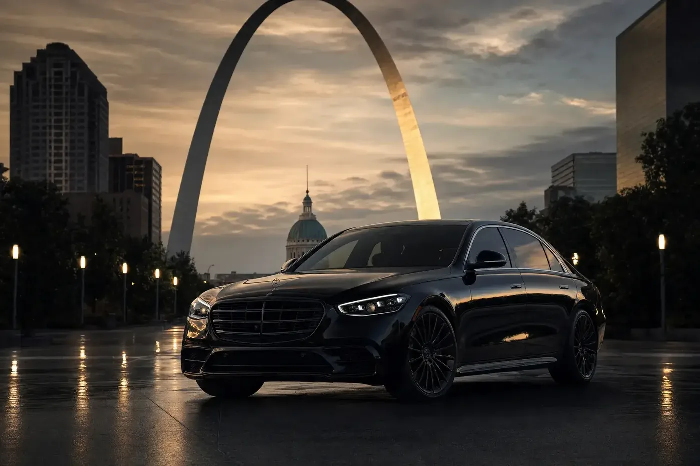 Luxury car service in St. Louis