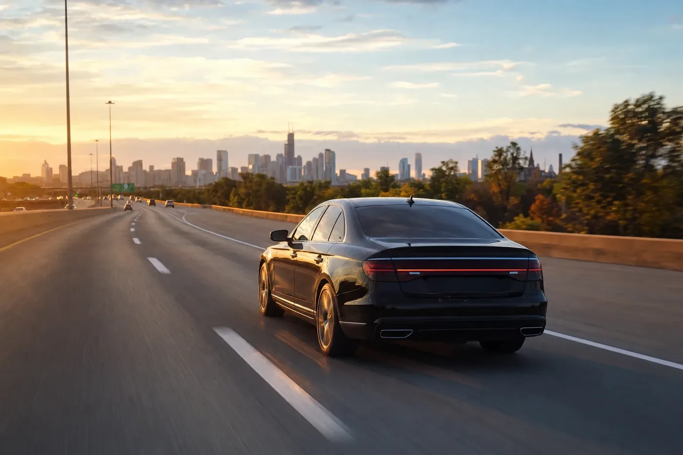 Chauffeured car service in Bethesda, Montgomery County, MD