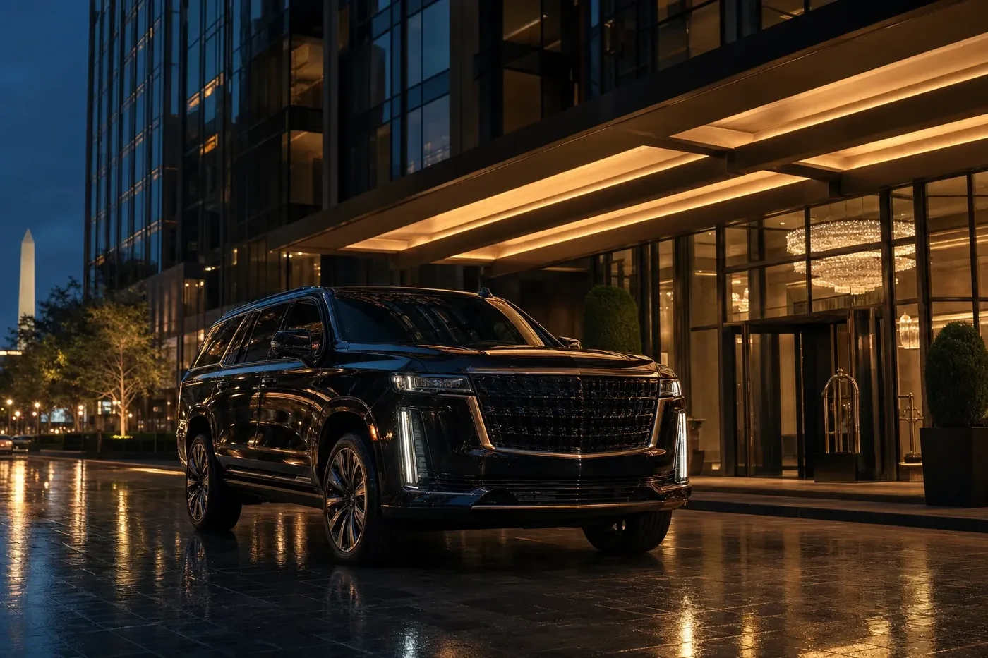 Chauffeured car service in Tysons Corner, Fairfax County, VA