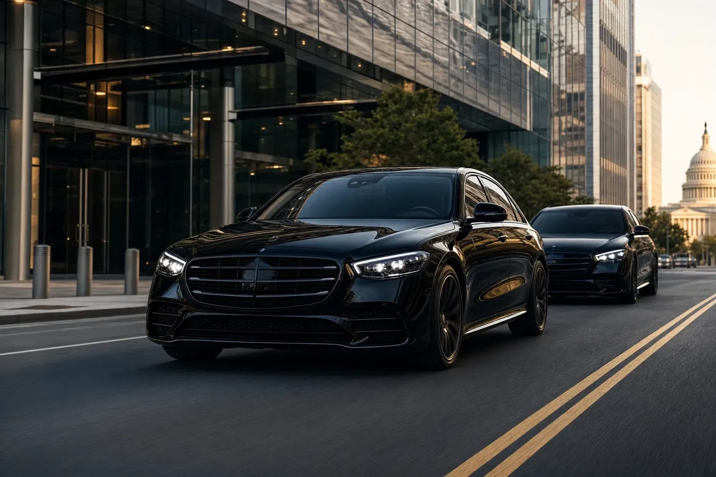 Chauffeured car service in Leesburg, Loudoun County, VA