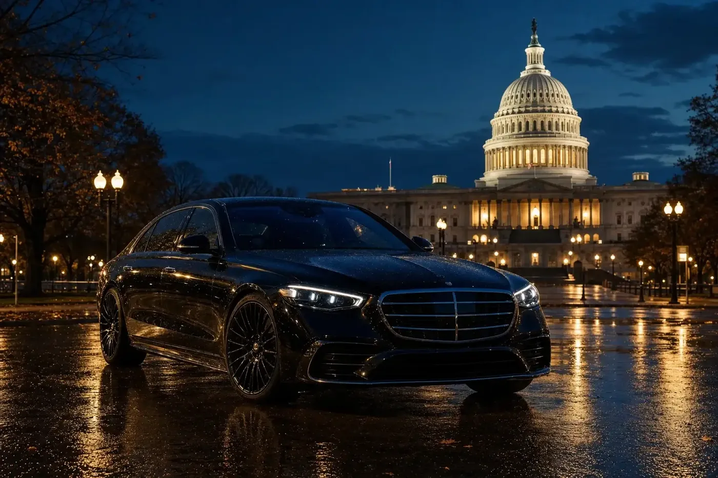Chauffeured car service in Annapolis, Anne Arundel County, MD