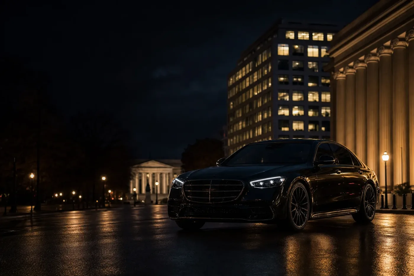 Chauffeured car service in Reston, Fairfax County, VA