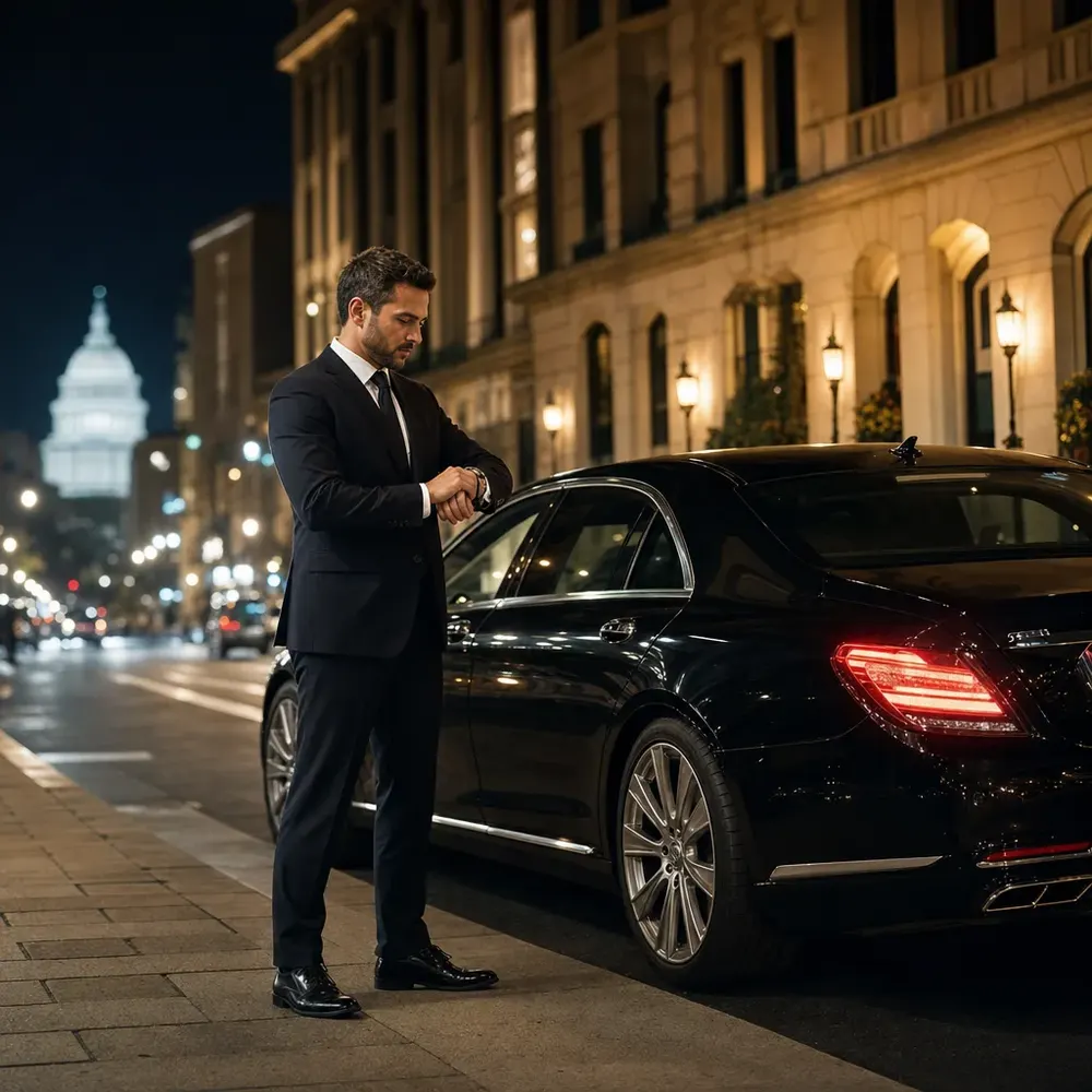 Hourly as-directed chauffeur in Washington DC