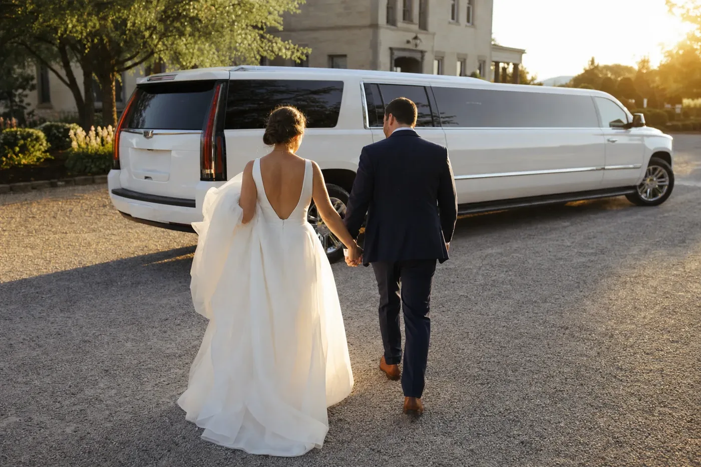 Wedding limousine service in Washington DC — Skyhawk Limousine